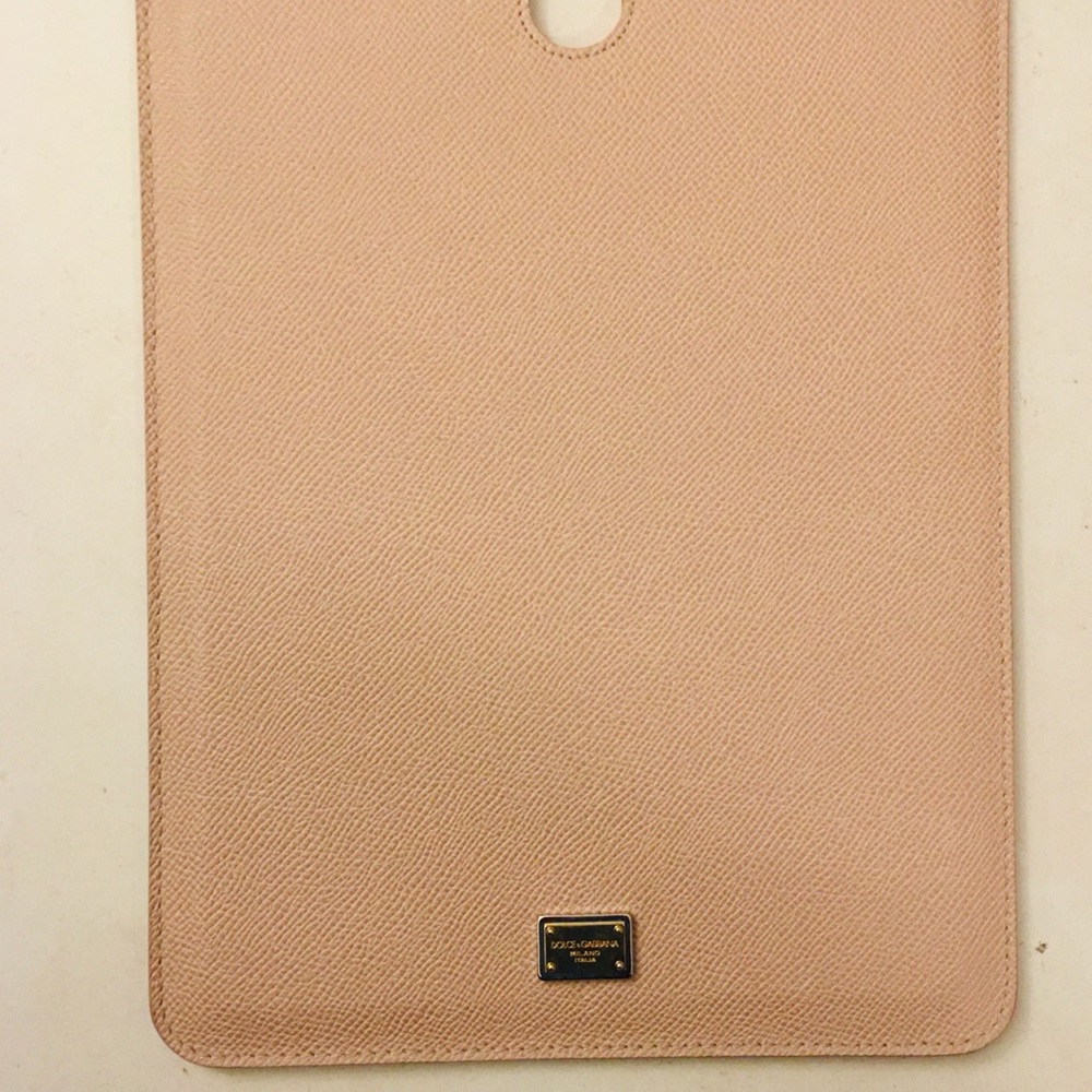Dolce & Gabbana genuine leather Apple iPad case
